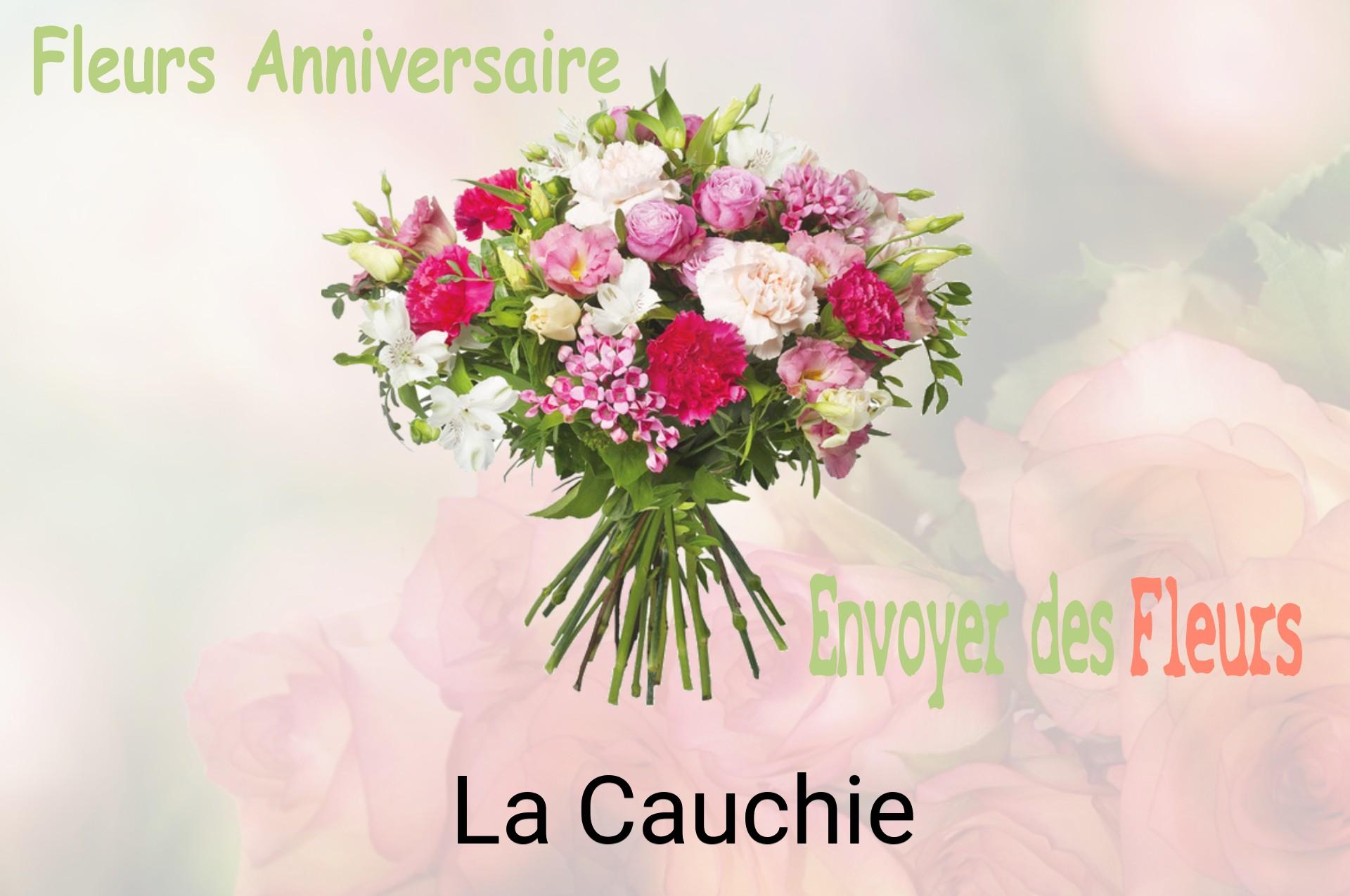 Bouquet de fleurs d’anniversaire livré à La Cauchie