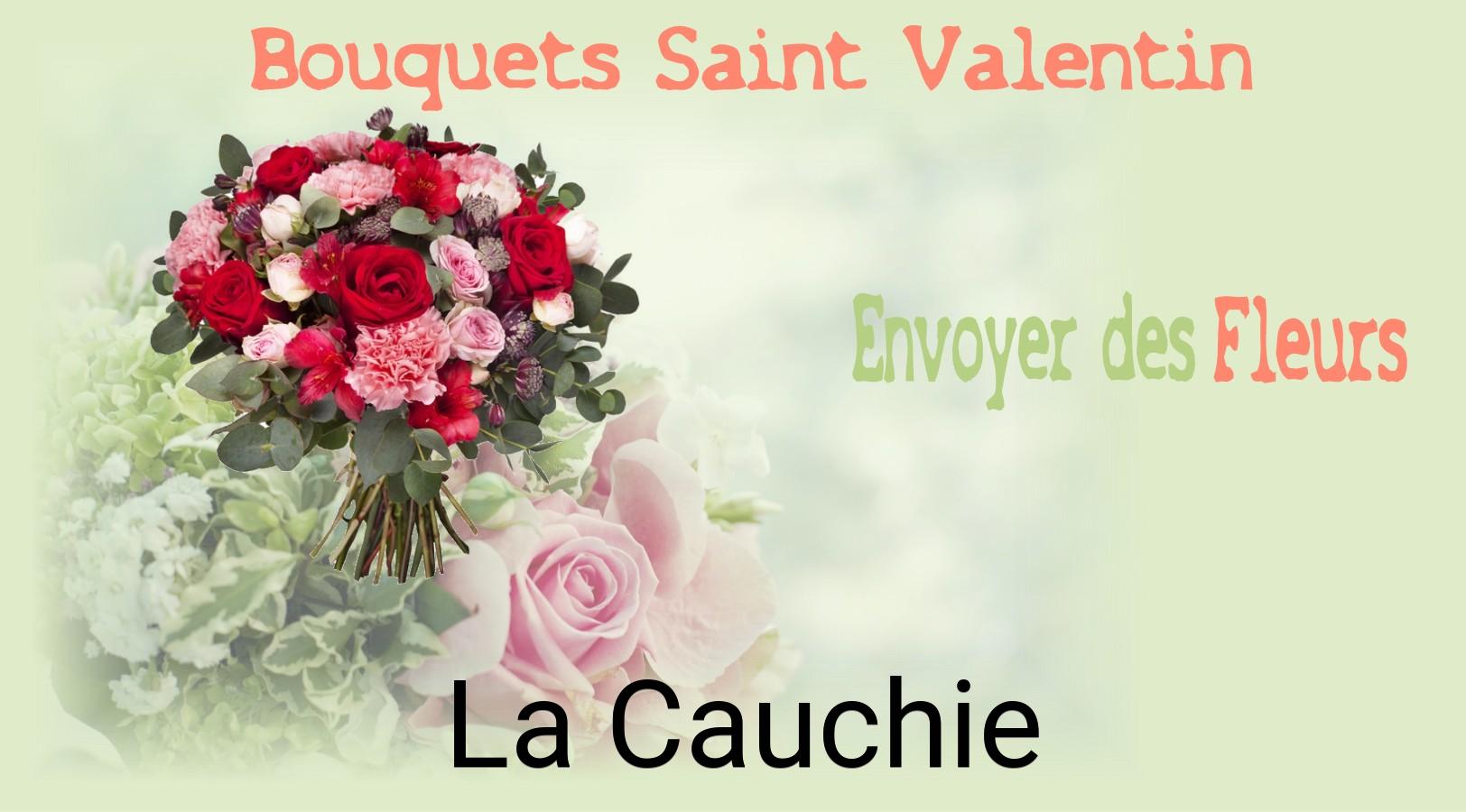 Roses de Saint-Valentin livrées à La Cauchie